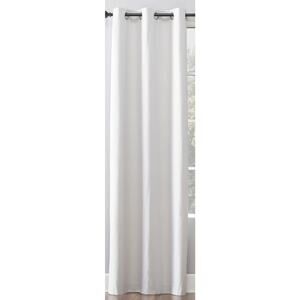 Sun Zero 40x96" Blackout Cyrus Thermal Grommet Curtain Panel White*#